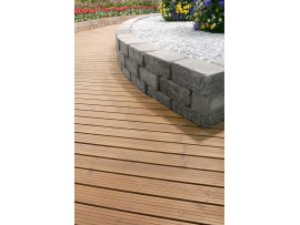 Thermally modified Pine and Spruce Decking